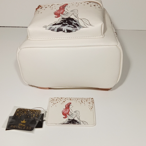 Disney Ariel Rock Loungefly Mini Backpack Mermaid - Picture 6 of 8